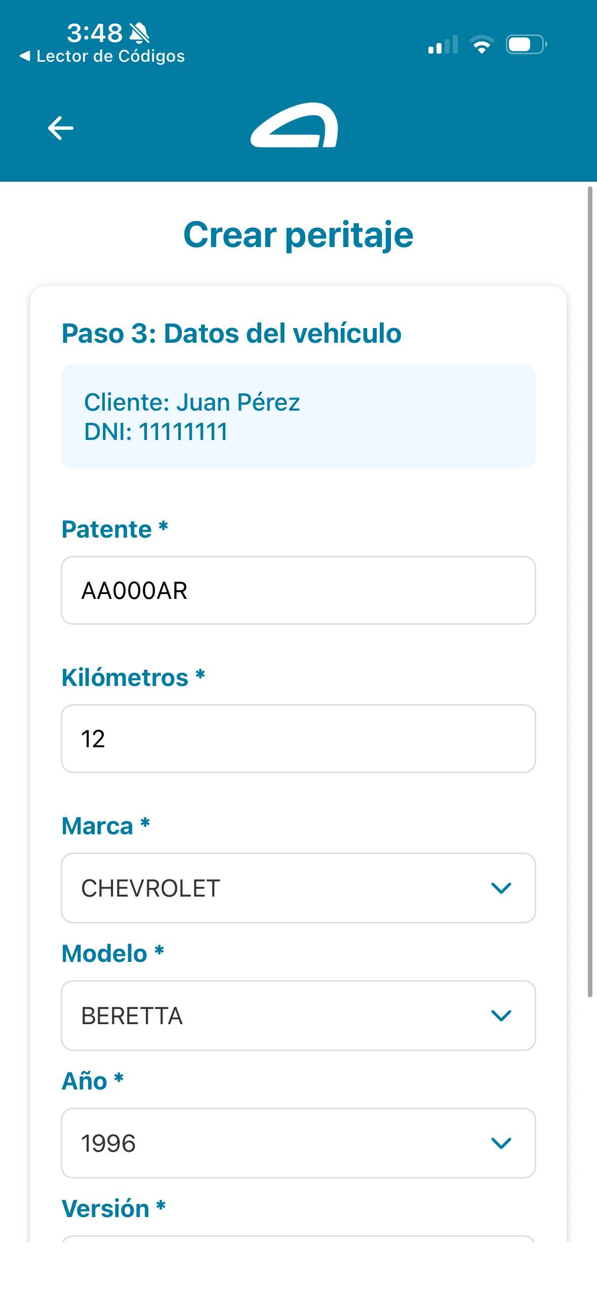AutoApp Peritajes