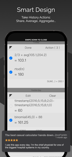 ‎CALC Smart Calculator ± Screenshot