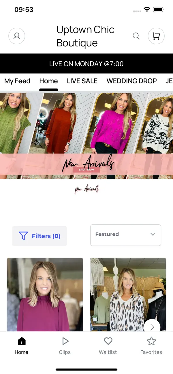Screenshot #1 pour Uptown Chic Boutique