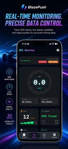 BlazePush: GPS Lap Timer Screenshot 5 of 6