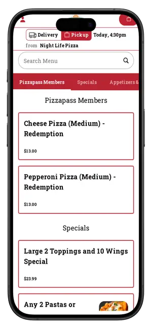 Night Life Pizza screenshot 2