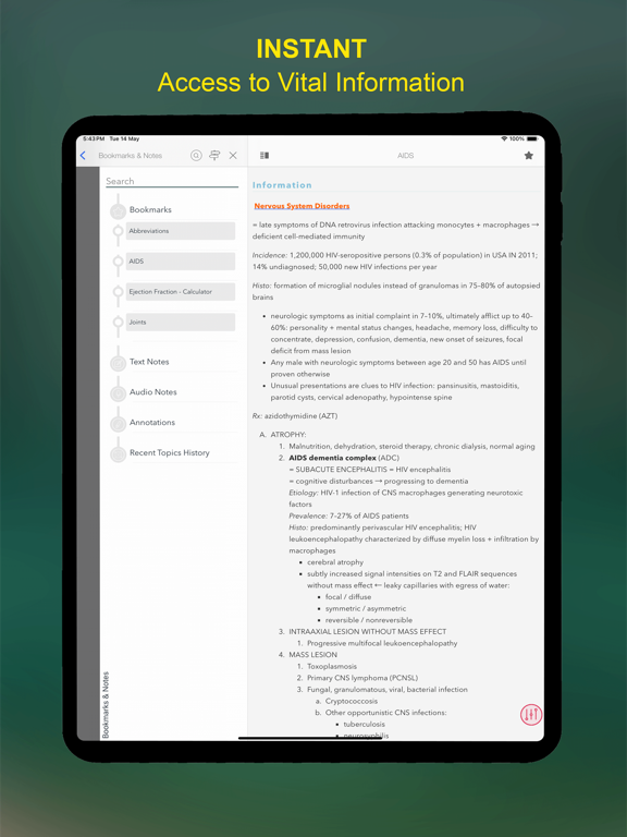 Radiology Review Manual iPad screenshot 7 - Medical app