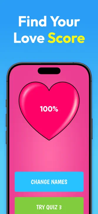 Love Tester - Crush Test Quiz screenshot 3