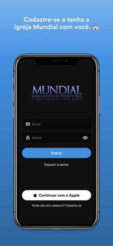 Igreja Mundial Oficial screenshot