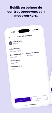 Mijn Connexie - Opdrachtgevers screenshot
