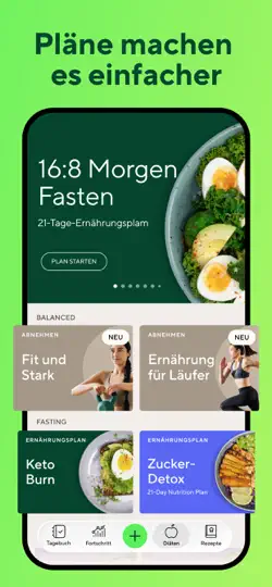 Screenshot von Lifesum: Kalorien Zähler AI auf dem iPhone 6