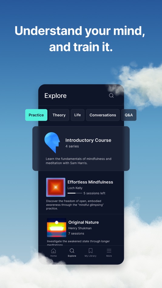 #5. Waking Up: Meditation & Wisdom (iOS) โดย: Waking Up Course, LLC