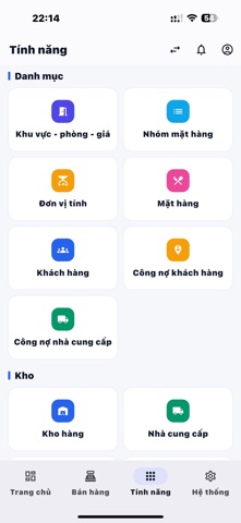 Phần mềm tính tiền In Bill screenshot