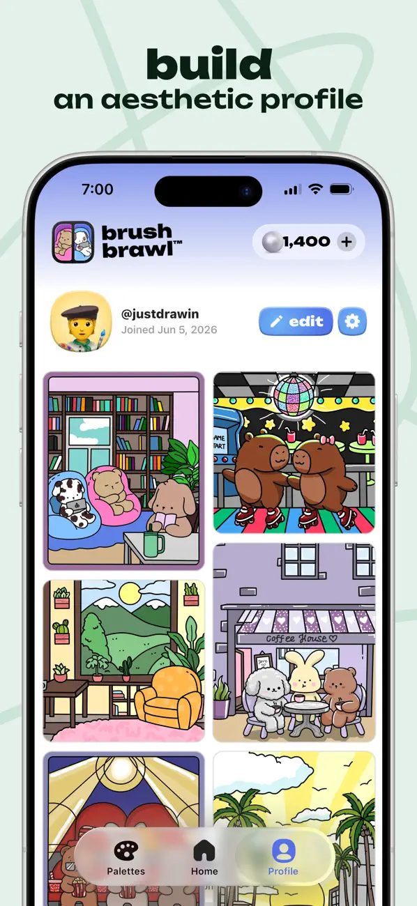 Screenshot #3 pour brushbrawl™ Coloring Together