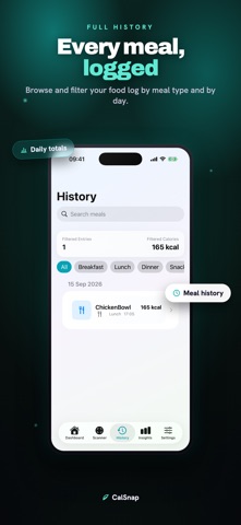 CalSnap AI: Calorie Tracker Screenshot 3 of 5