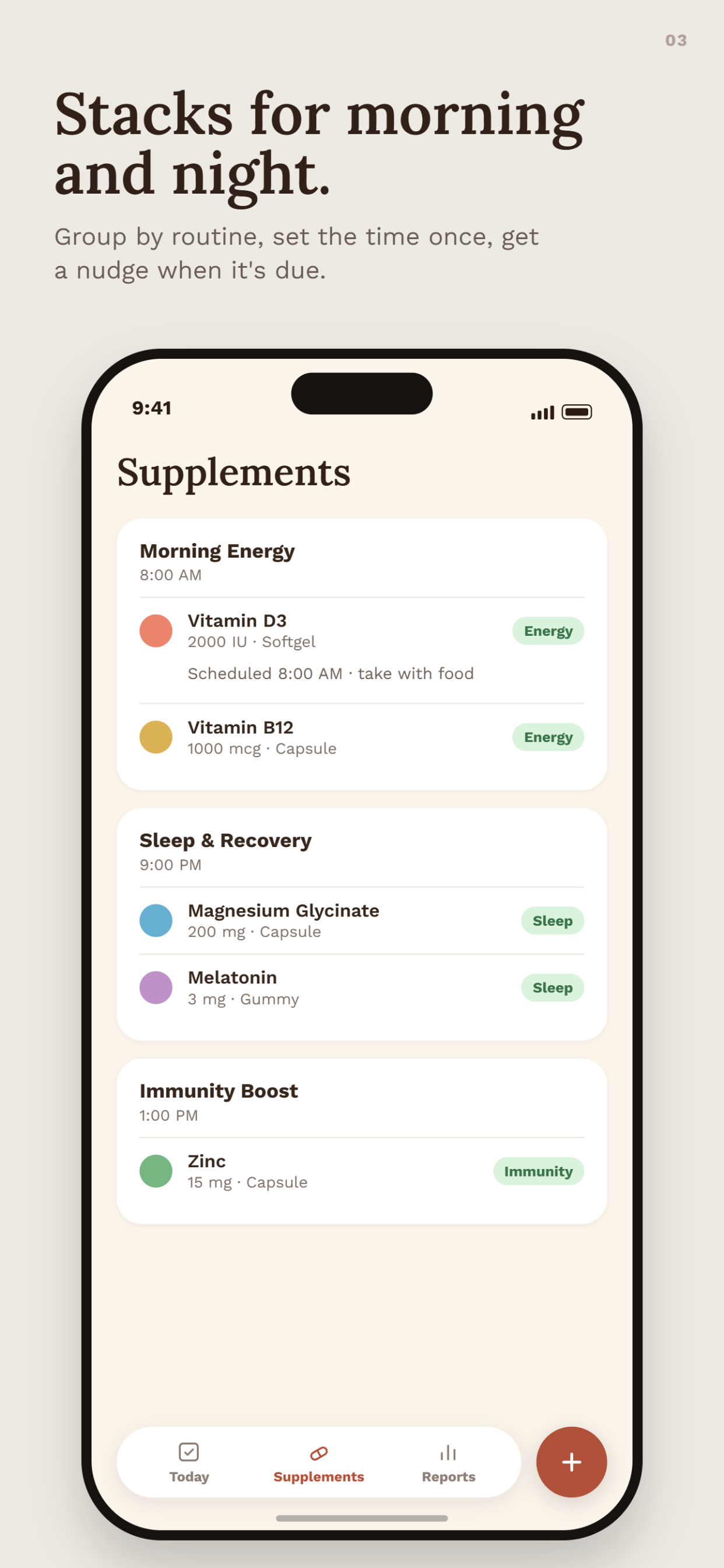 SuppTrack: Supplement Tracker screenshot 3