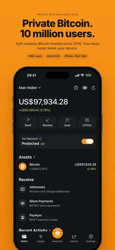 Bitcoin Wallet - BTC & Crypto screenshot 1 of 5