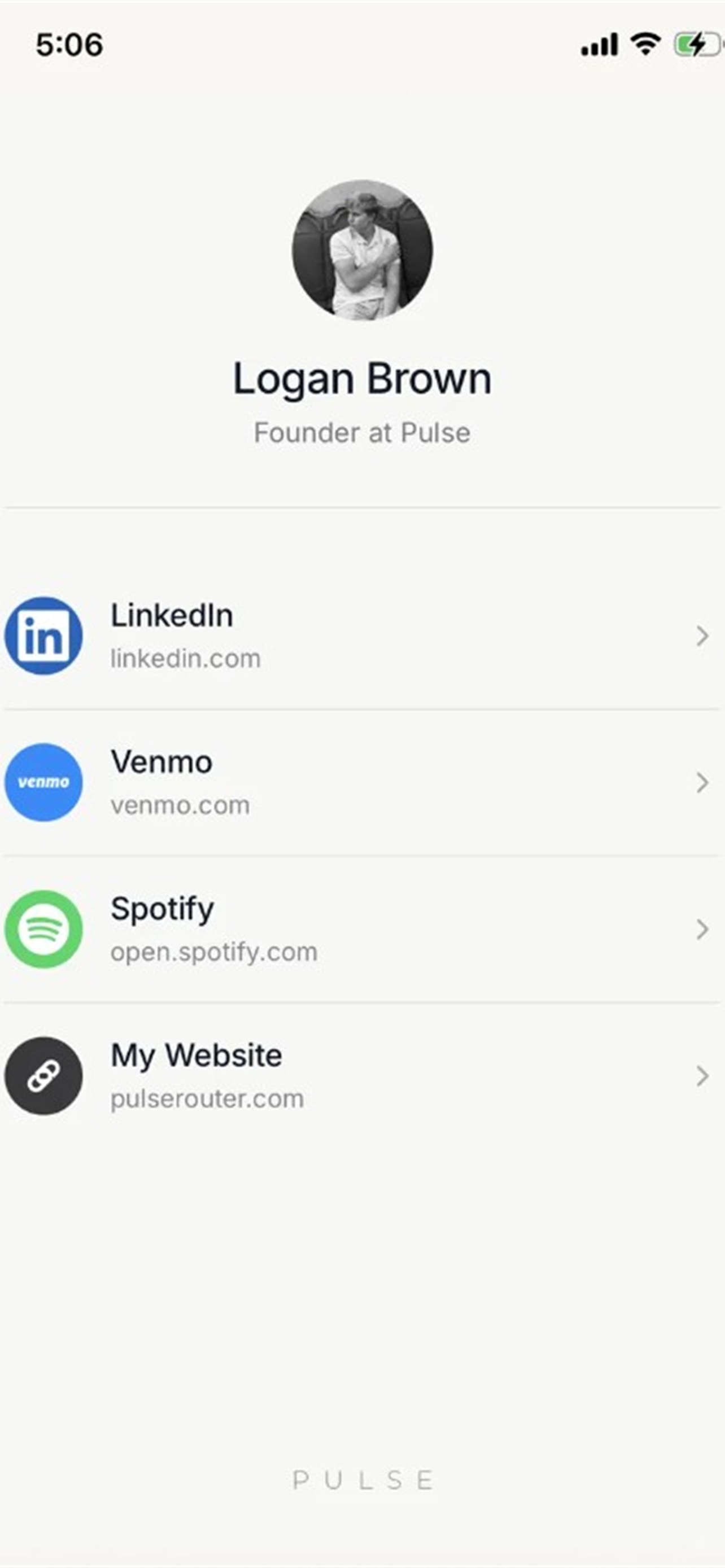 Pulse: Digital Business Card screenshot 3