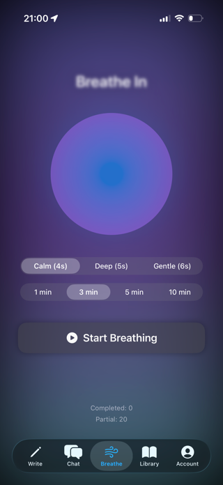 EaseMind: Journal App Screenshot 3 of 4