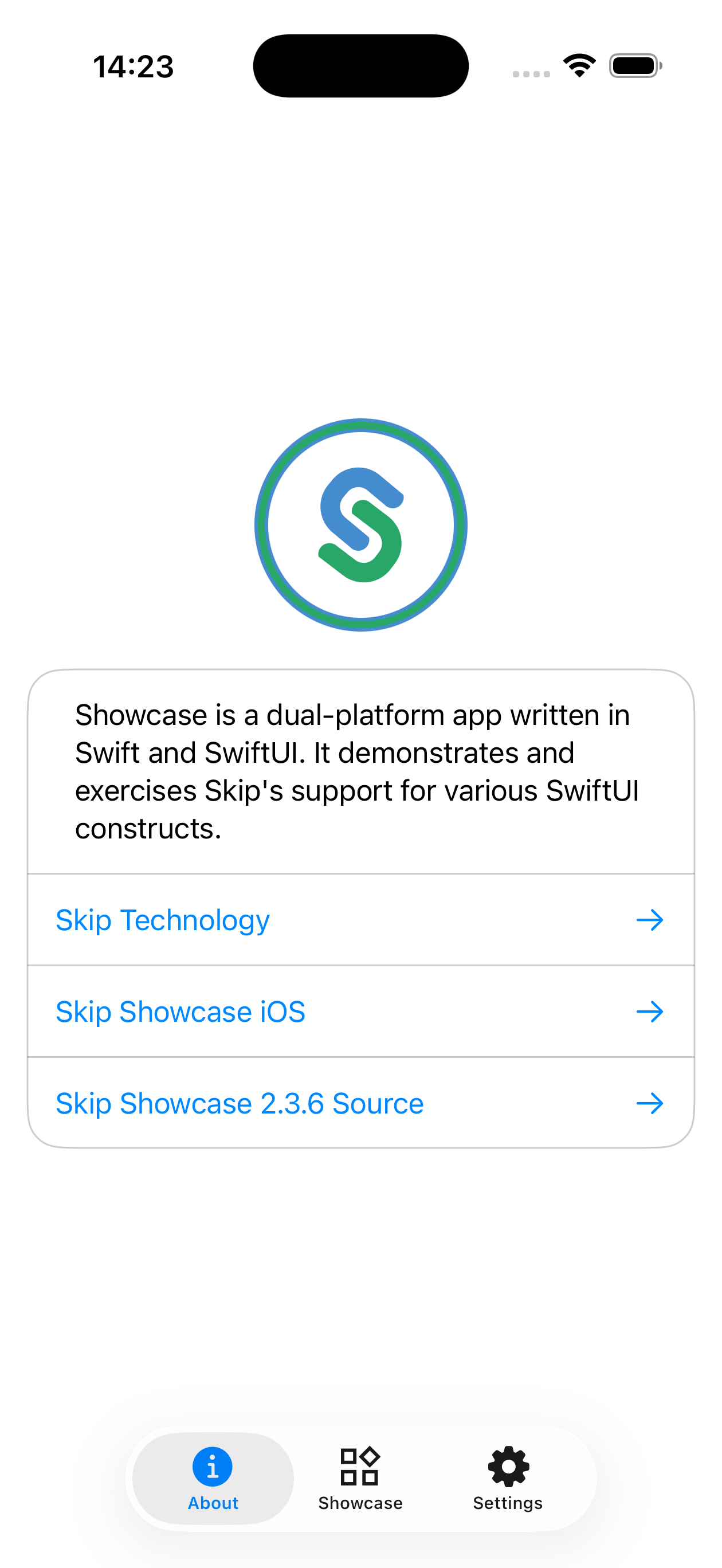 Skip Showcase