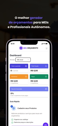 Meu Orçamento screenshot