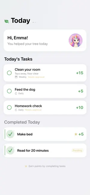 TallyTree: Chores & Rewards screenshot 1