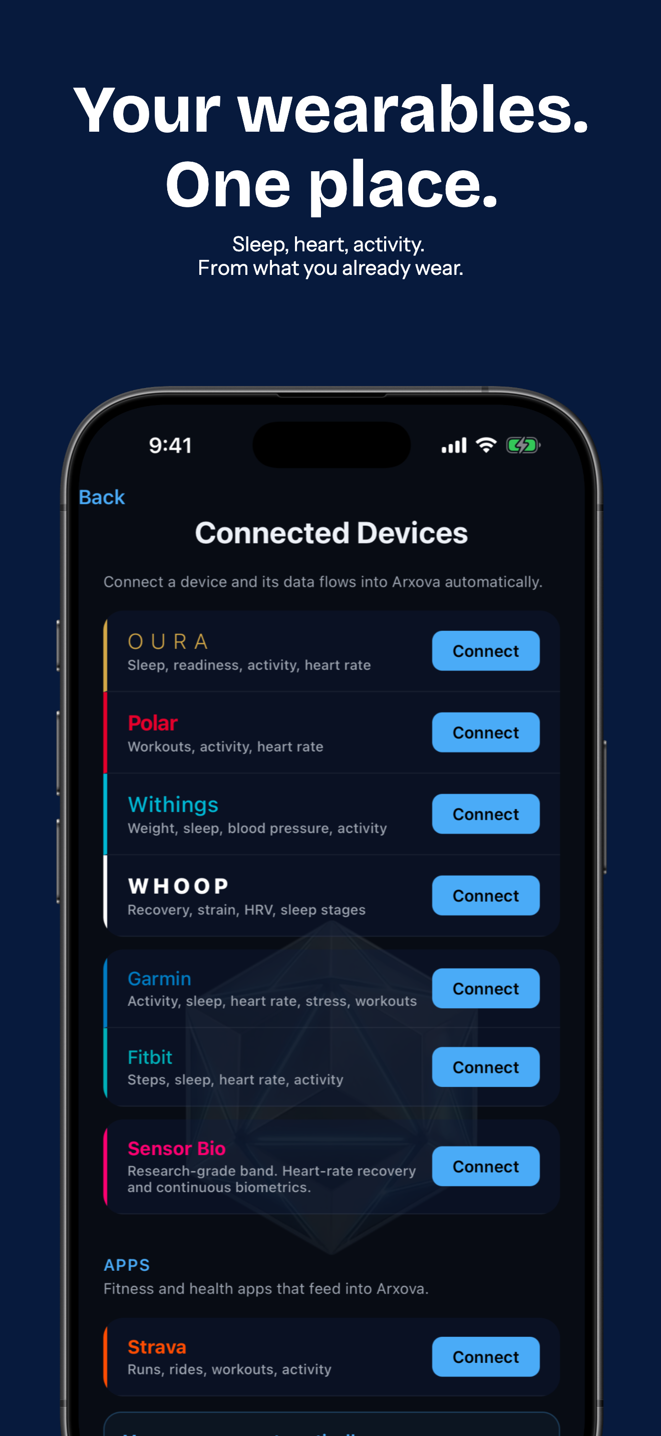 Arxova: Health Records + AI screenshot 2