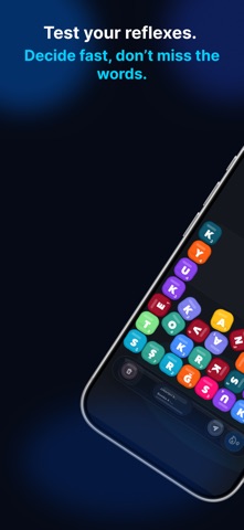 Letter Meteor: Word Game iPhone screenshot