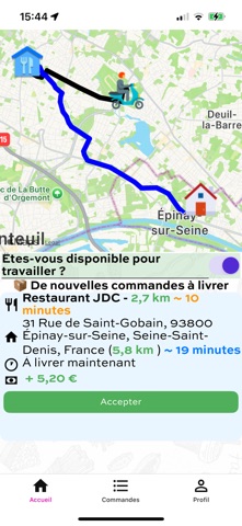 InstanEat Deliver screenshot
