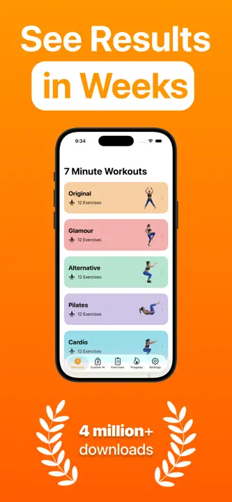 7 Minute Workoutのスクリーンショット（2/10）