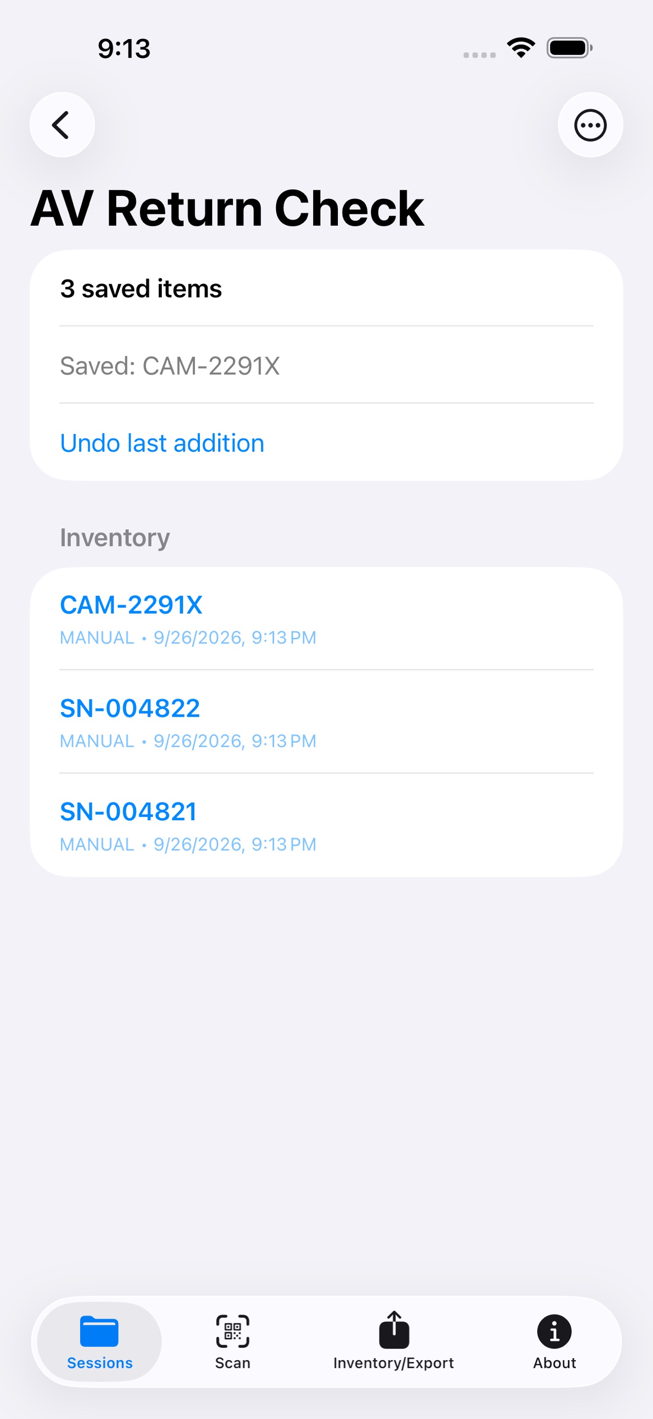 Screenshot 3 of Scriven QR