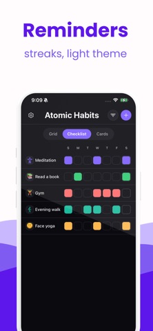 Atomic Habits & Goal Tracker Screenshot 6 of 6