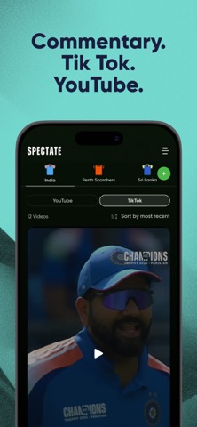 Spectate Sports: Cricket Live screenshot