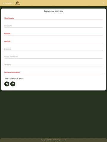 PortuTrack iPad screenshot