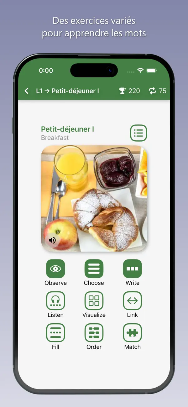 Screenshot #2 pour Apprendre Français - Bilinguae