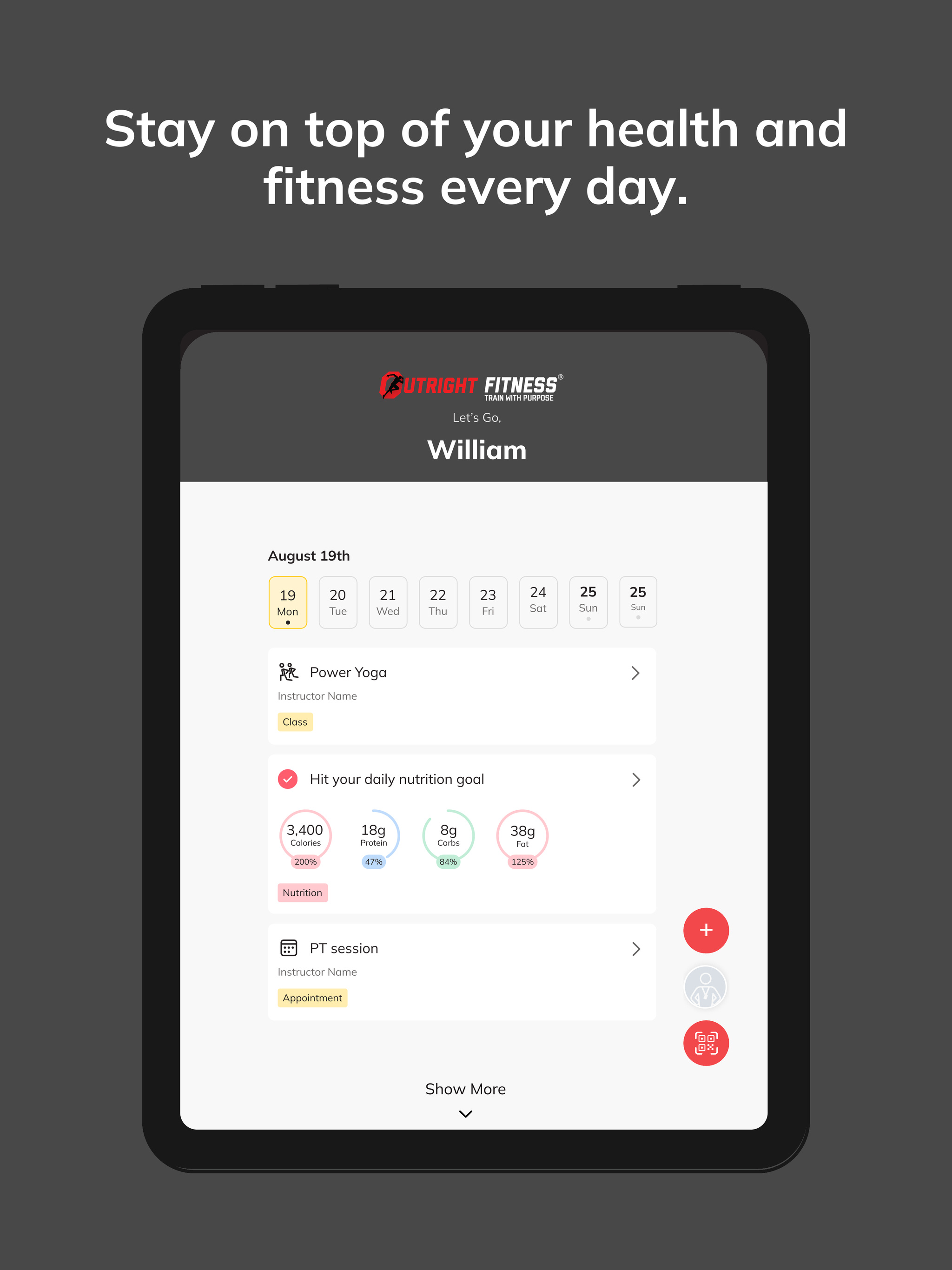 Outright Fitness screenshot 10