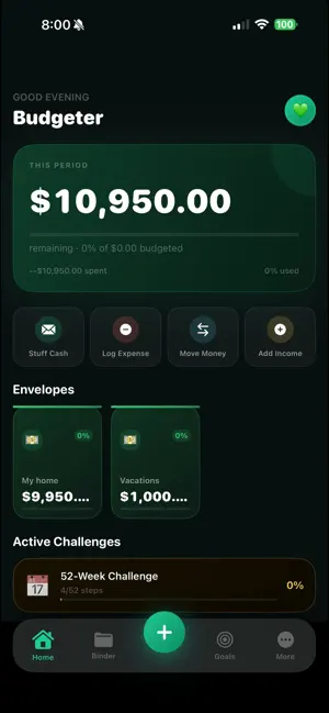 CashBinder: Budget & Envelopes screenshot 1