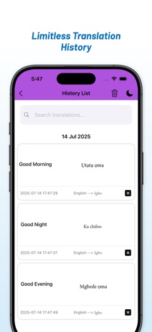 English - Igbo Translator iPhone screenshot