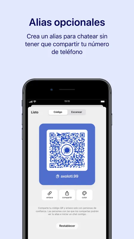 Signal - Mensajería privada screenshot 7 of 7