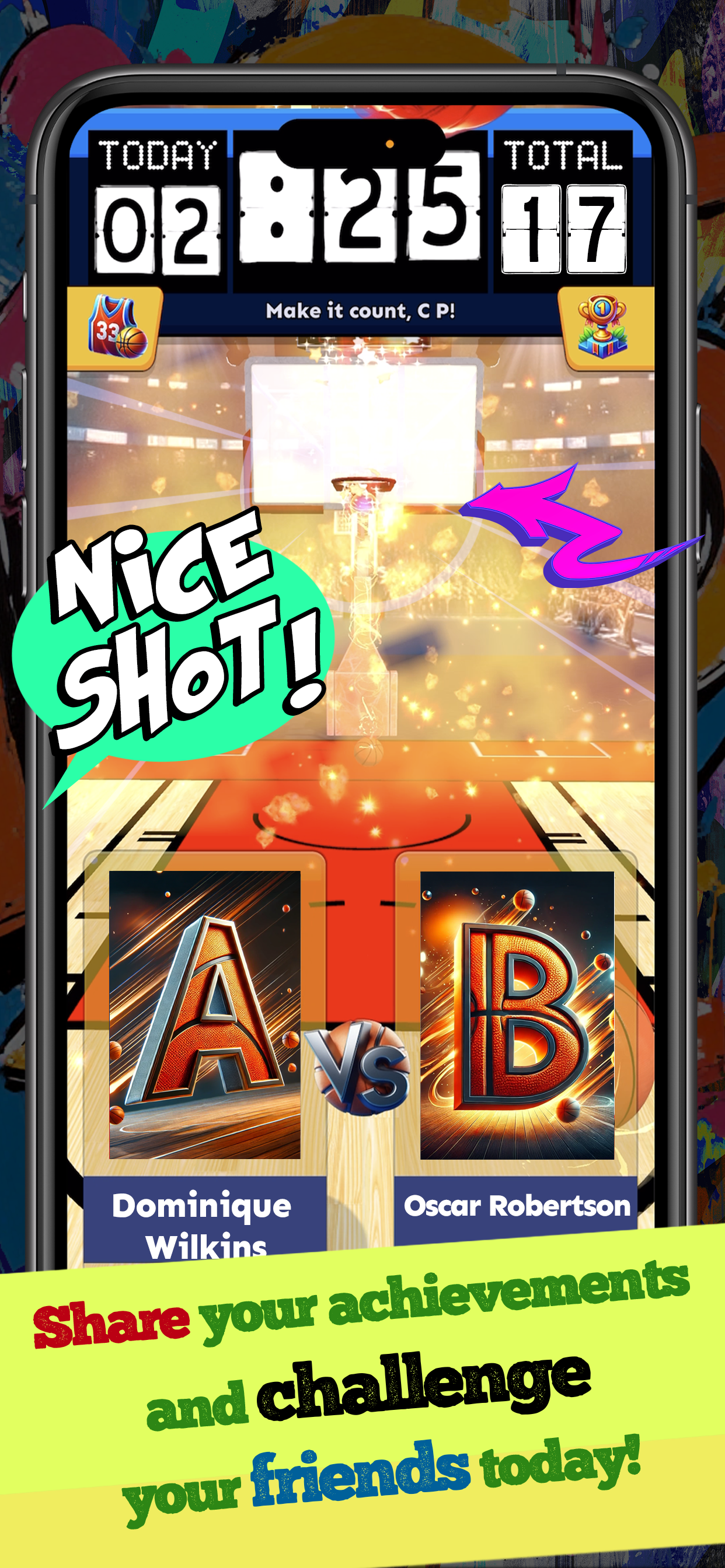 Sports Streak Basketball