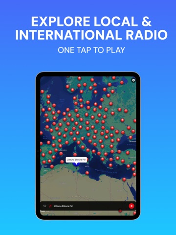 World Radio Stream-Live Radio iPad screenshot