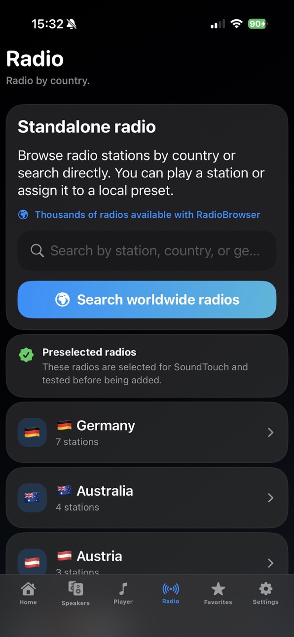iPhone screenshot