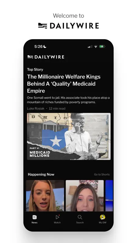 Daily Wire screenshot 1 of 7
