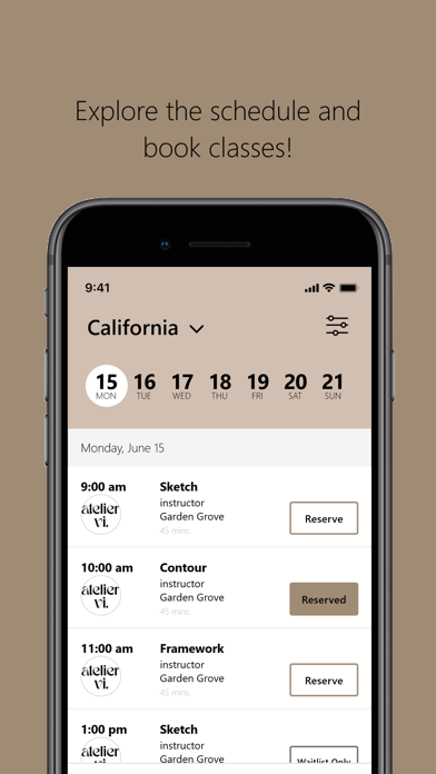 Atelier Vi iPhone screenshot 3 - Health & Fitness app