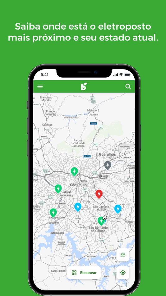 #3. BeGreen (iOS) 由: VOLTBRAS ELETROPOSTOS AGENCIAMENTO LTDA