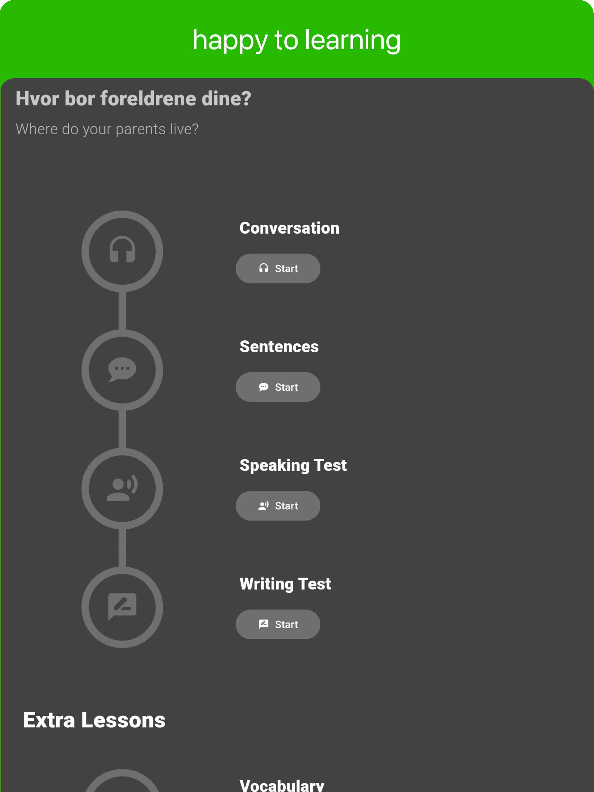 Norwegian - Listening Speaking screenshot 16