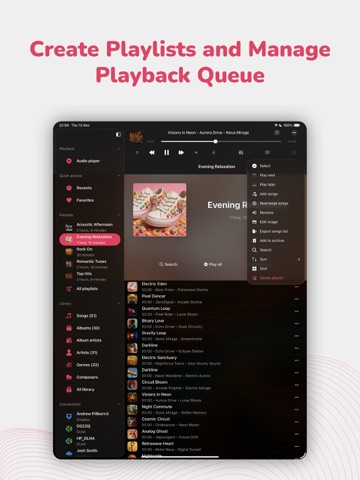 Evermusic Pro: music player iPad screenshot