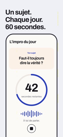 Oratio - prise de parole Screenshot 3 of 5
