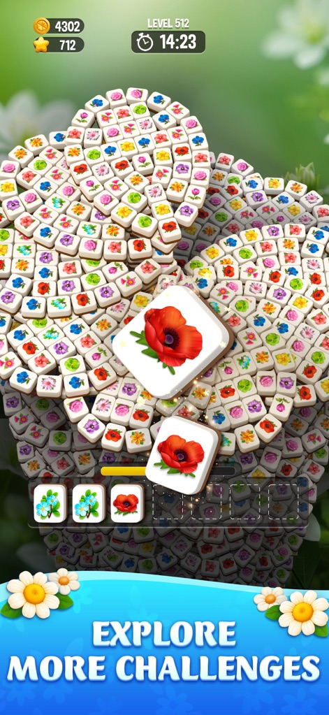Zen Blossom: Flower Tile Match - null