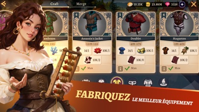 Screenshot #2 pour Battlesmiths: Bataille RPG