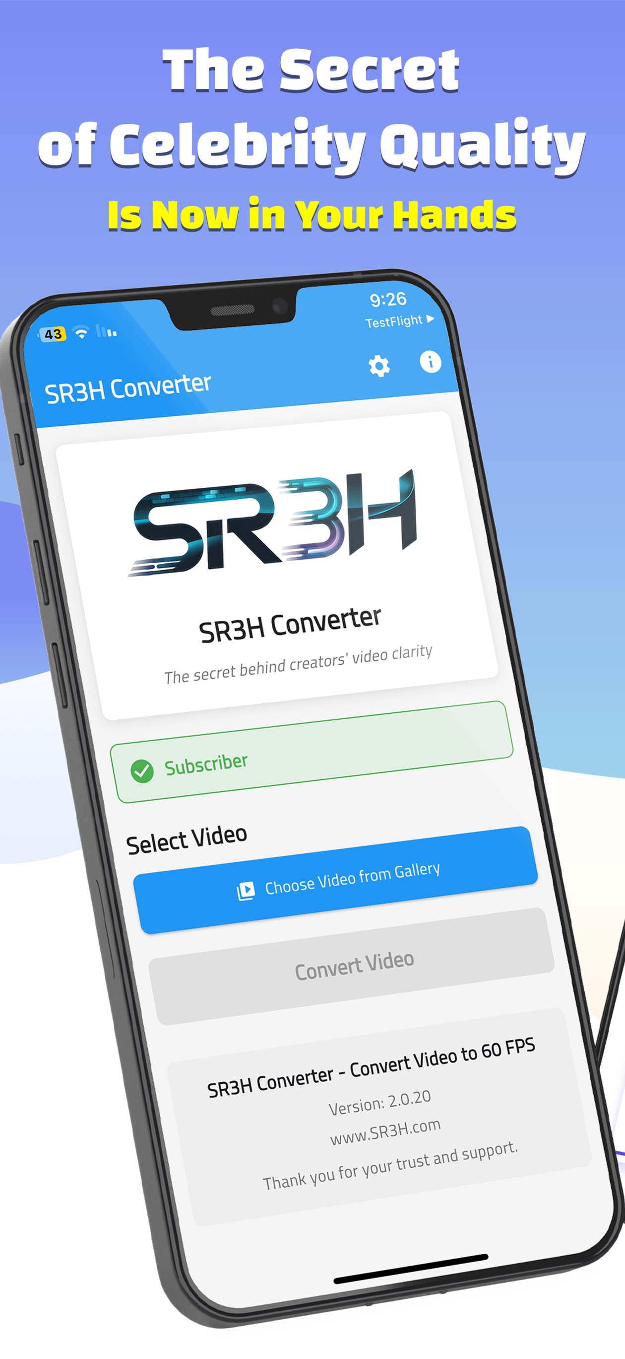 SR3H Video Converter