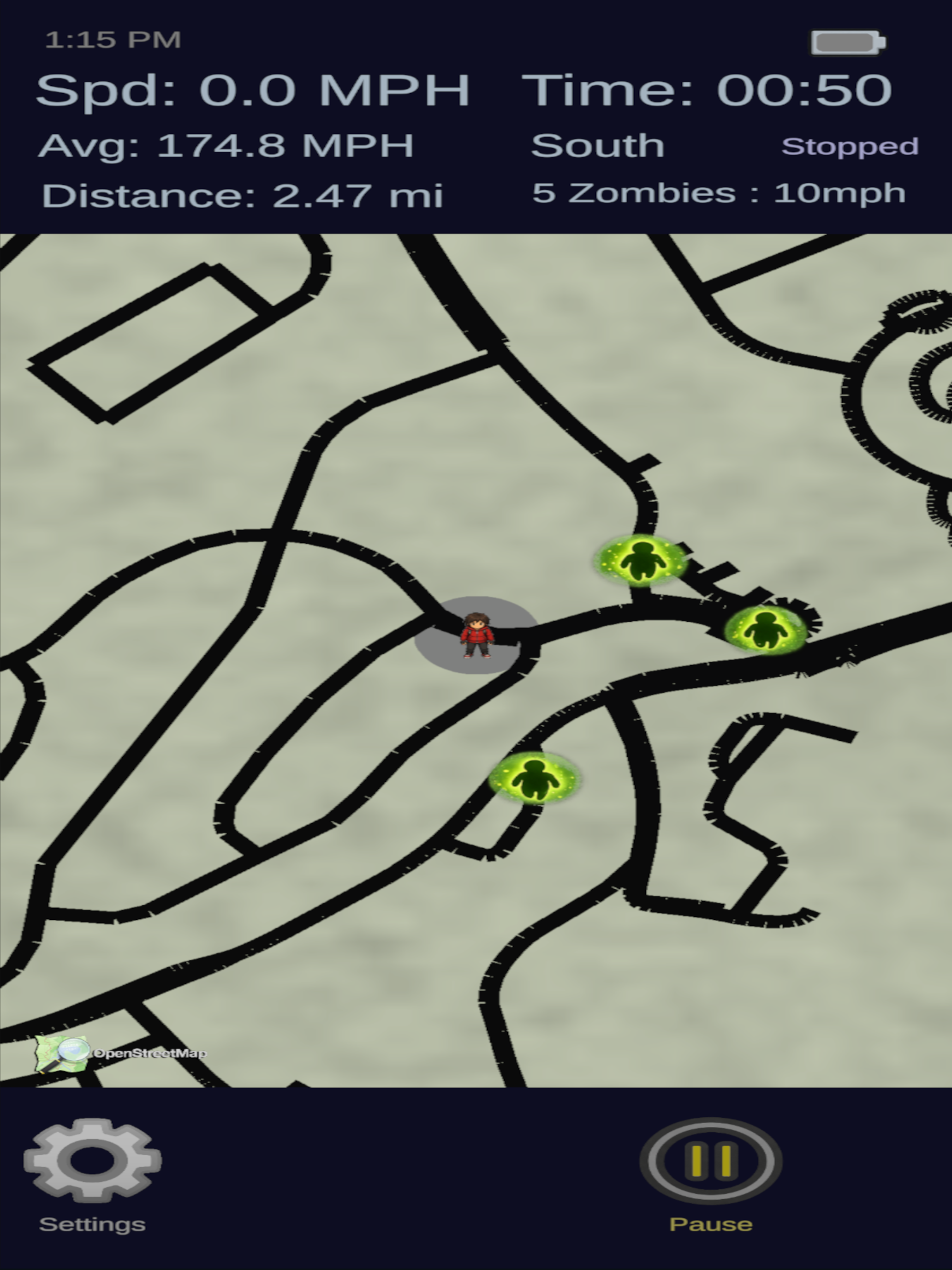 Dead Streets GPS