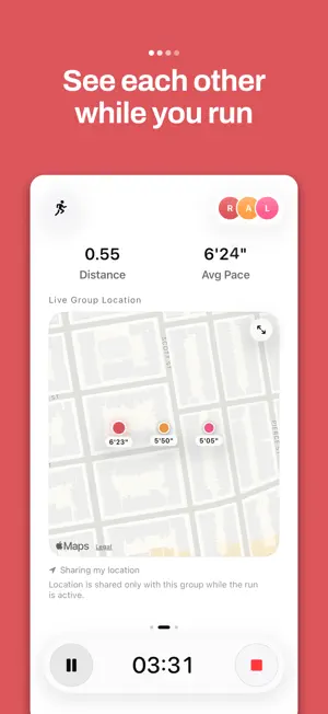 SyncRun - Group & Solo Running screenshot 3