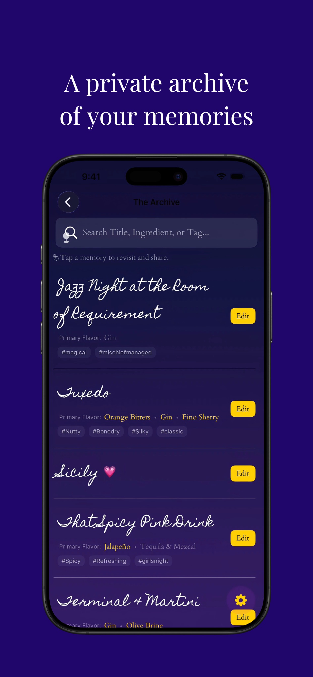 Screenshot 4 of The Cocktail Memory Bar