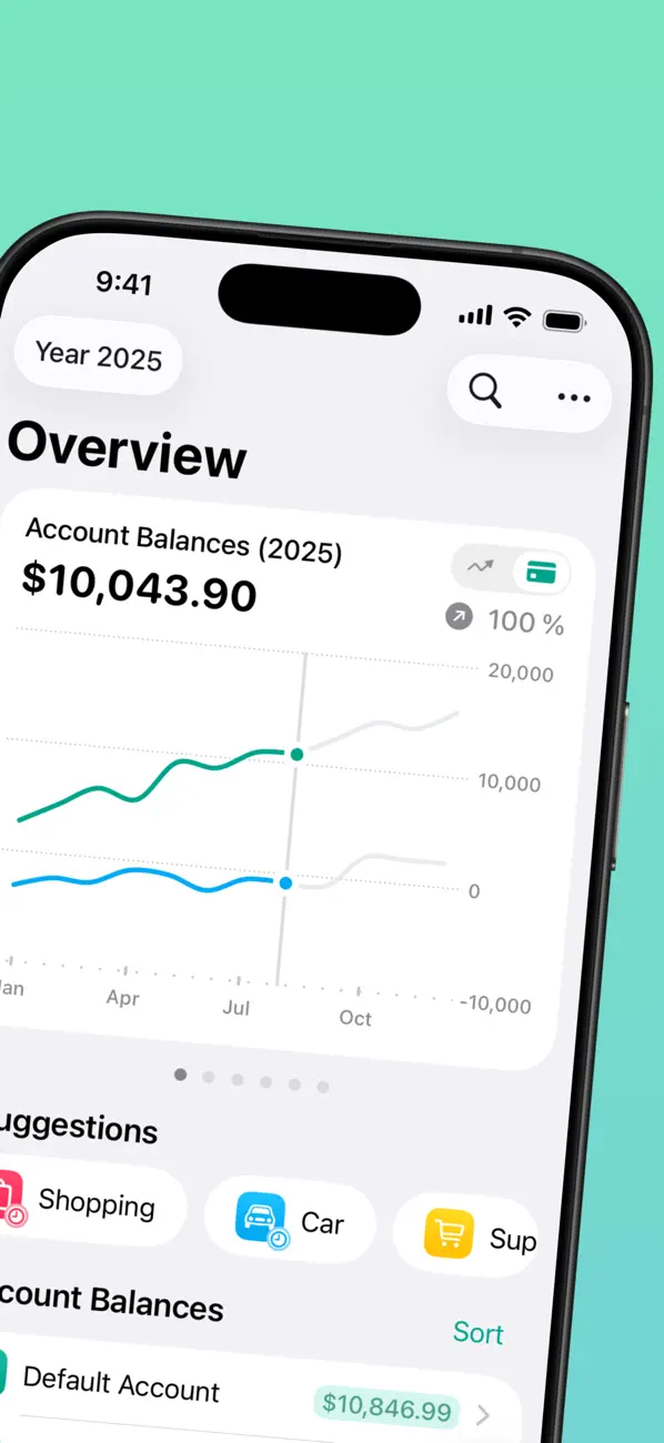 #2. Budget Flow | Expense Tracker (iOS) 由: Fabian Hasse